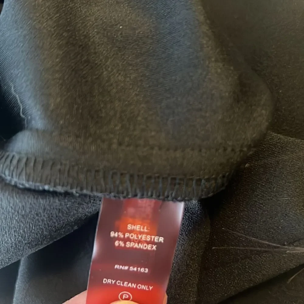 Calvin Klein Black Business Dress Size: 6 - Picture 7 of 7